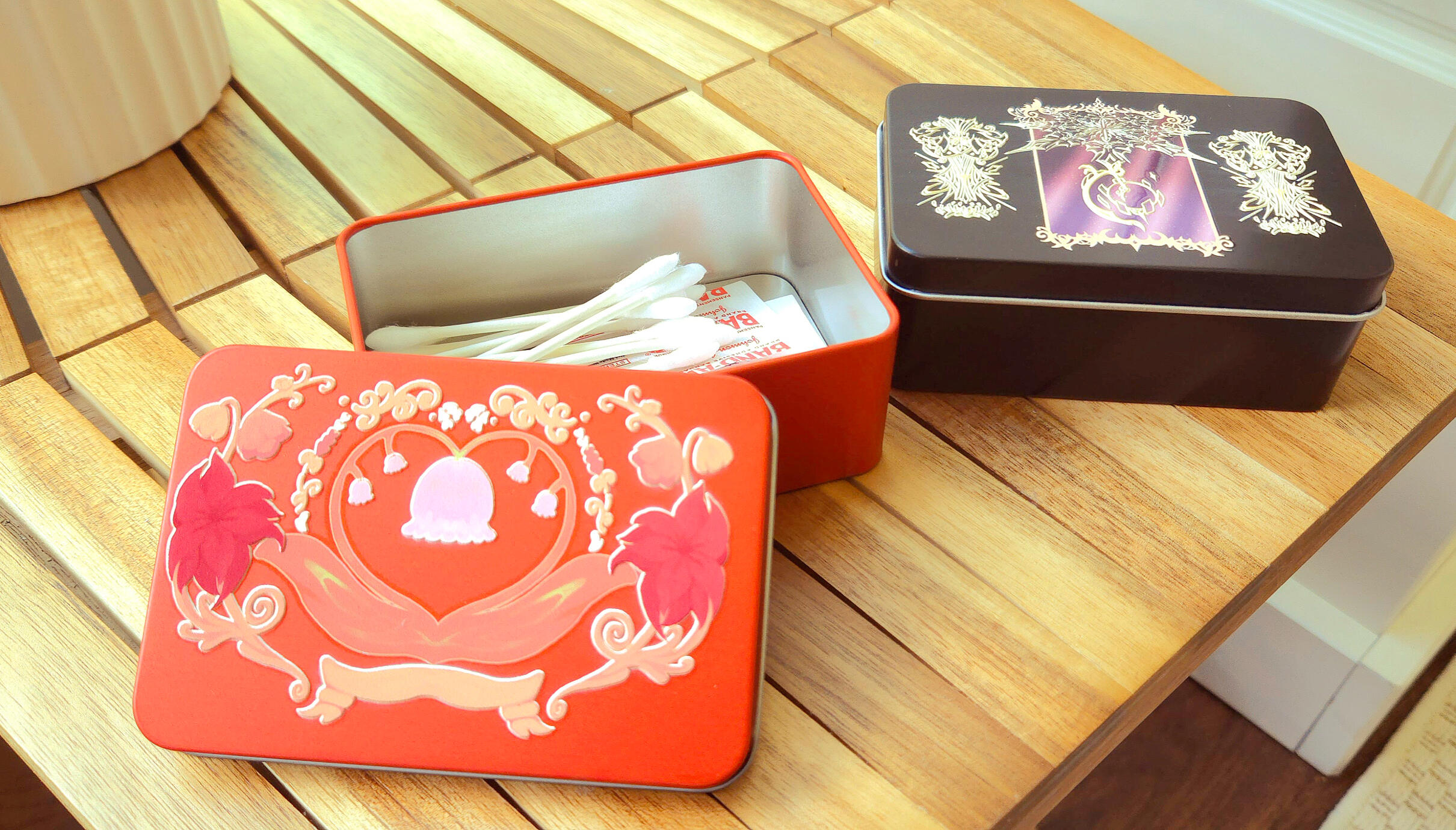 Healer Inspired Embossed Tins